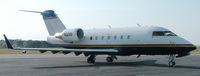 N20G @ DAN - Goodyear Tire  1993 Canadair bringing visitors to the plant in Danville Va. - by Richard T Davis
