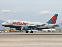 N828AW @ KLAS - America West Airlines / Airbus Industrie A319-132 - by Brad Campbell
