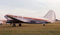 N23AC @ KDPA - Old N number, arrived with other warbirds, C-46F 44-78628