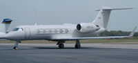 N527JG @ DAN - 2003 Gulfstrean G400 in Danville Va. - by Richard T Davis