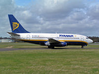 EI-CNZ @ BOH - Boeing 737 230ADV - by Les Rickman