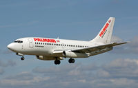 G-CEAF @ BOH - Boeing 737 229 - by Les Rickman