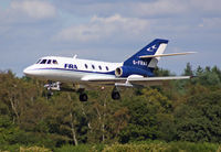 G-FRAR @ BOH - Dassault Falcon 20DC - by Les Rickman