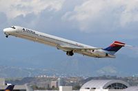 N902DA @ LAX - Delta Airlines N902DA (FLT DAL309) departing RWY 25R enroute to Salt Lake City Int'l (KSLC), Utah.