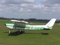 G-BHFC @ EGSP - Reims Cessna F152 - by Simon Palmer
