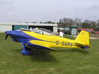G-SARV @ EGCL - Van's RV-4 at the Fenland Fly-In - by Simon Palmer
