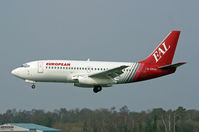G-CEAD @ BOH - Boeing 737 229 - by Les Rickman