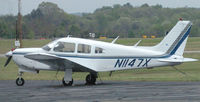 N1147X @ DAN - 1975 Piper PA-28R-200 at Danville Va. - by Richard T Davis