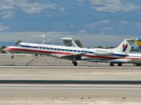 N817AE @ KLAS - American Eagle Airlines / 2002 Embraer EMB-135KL - by SkyNevada - Brad Campbell