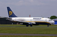 EI-COB @ BOH - Boeing 737 230ADV - by Les Rickman
