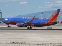 N231WN @ KLAS - Southwest Airlines /  Boeing 737-7H4 / Ever wonder why those 'Aviator' sunglasses are so big? - by SkyNevada - Brad Campbell