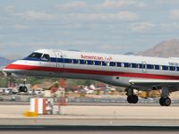 N808AE @ KLAS - American Eagle Airlines / 2001 Embraer EMB-135KL - by SkyNevada - Brad Campbell