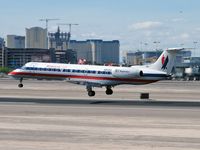 N808AE @ KLAS - American Eagle Airlines / 2001 Embraer EMB-135KL - by SkyNevada - Brad Campbell