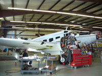 N929DV @ KJVL - Beech E18S - by Mark Pasqualino