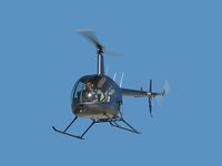 N212SH @ VGT - Owned by Robinson Helicopter Co. / 2005 Robinson Helicopter R22 BETA / Perhaps that is Mrs. Robinson in the driver's seat? - by SkyNevada - Brad Campbell
