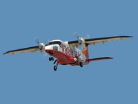 N409VA @ VGT - Vision Air - 'Stratosphere' / Dornier DO-228-202 / Approaching RWY 12R - by SkyNevada - Brad Campbell