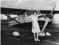 N7571X @ SWO - 1963 - pilot/owner Hazel M. Watson