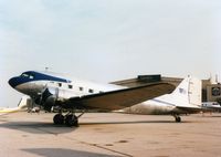 N28AA @ KCID - On the ramp for an open house display - by Glenn E. Chatfield