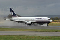 G-BYAA @ EGCC - Boeing 767 204ER - by Les Rickman