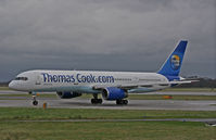 G-FCLH @ EGCC - Boeing 757 28A - by Les Rickman