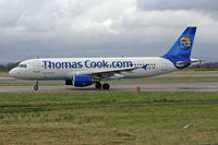 G-TCKE @ EGCC - Airbus A320 214 - by Les Rickman