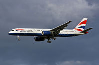 G-BPEE @ LHR - Boeing 757 236 - by Les Rickman