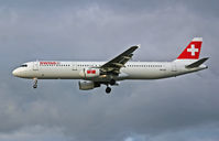 HB-IOC @ LHR - Airbus A321 211 - by Les Rickman