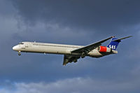 OY-KIM @ LHR - McD Douglas MD 90 30 - by Les Rickman