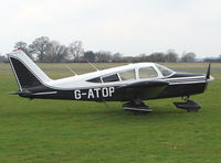 G-ATOP @ EGBO - Piper PA-28-140 Cherokee (Halfpenny Green)
