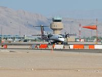 N328MX @ VGT - Vision Air / 1966 Dornier Luftfahrt Gmbh 328-100 / The 'Heavy' of VGT. The park was open today but foiled by wind. Landing on RWY 25 - (E-W) - by SkyNevada - Brad Campbell