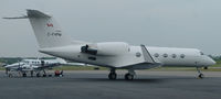 C-FHPM @ DAN - 1989 Gulfstream GIV in Danville Va - by Richard T Davis