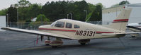 N83131 @ DAN - 1982 Piper PA-28-161 in Danville Va. - by Richard T Davis