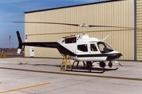 N4206Z @ KCID - OH-58A 71-20389 Cedar Rapids Iowa Police - by Glenn E. Chatfield