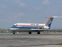 N195US @ KYIP - DC-9-15F