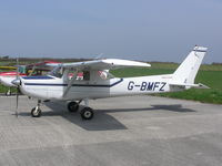 G-BMFZ @ EGLA - Reims Cessna 152 at Bodmin airfield