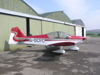 G-OCFC @ EGLA - Robin HR100 of Cornwall Flying Club