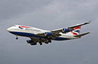 G-BYGE @ LHR - Boeing 747 436 - by Les Rickman