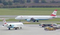 OE-LBE @ VIE - Austrian Airlines A321 Taxiing