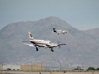 N4087J @ VGT - Ameriflight Inc. / 1981 Piper PA-31-350 - by SkyNevada - Brad Campbell