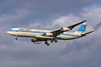 9K-ANB @ LHR - Airbus A340 313 - by Les Rickman