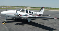 N619W @ DAN - Raytheon 58 in Danville Va. - by Richard T Davis