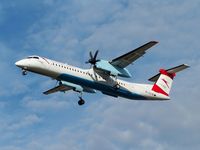 OE-LGA @ KRK - Austrian - De Havilland Canada DHC-8-402Q Dash 8 - by Artur Bado?