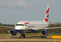 G-BUSC @ EGCC - Smart looking BA A.320 - by Kevin Murphy