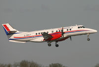 G-MAJI @ EGCC - Eastern's little Jetstream departing 06L. - by Kevin Murphy
