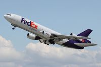N562FE @ LAX - FedEx N562FE (FLT FDX3019) climbing out from RWY 25L enroute to Chicago Ohare Int'l (KORD), Illinois.