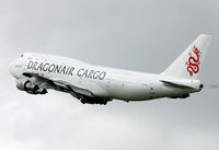 B-KAA @ EGCC - One of Dragonairs freight dogs on route back to HKG via AMS. - by Kevin Murphy