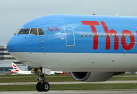 G-OBYH @ EGCC - Nose shot on this handsome 767. - by Kevin Murphy