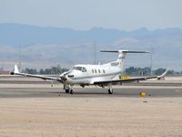N999EP @ VGT - Pacific Oak Development / 1996 Pilatus Aircraft Ltd PC-12 - by SkyNevada - Brad Campbell