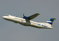 EI-REF @ EGCC - Aer Arran's ATR taking gracefully to the sky. - by Kevin Murphy