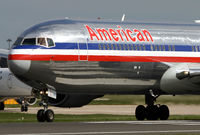 N398AN @ EGCC - Nice reflections off this AA 767. - by Kevin Murphy
